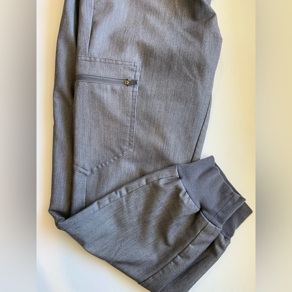 Figs Zamora Scub Jogger Pant Grey - Picture 4 of 7